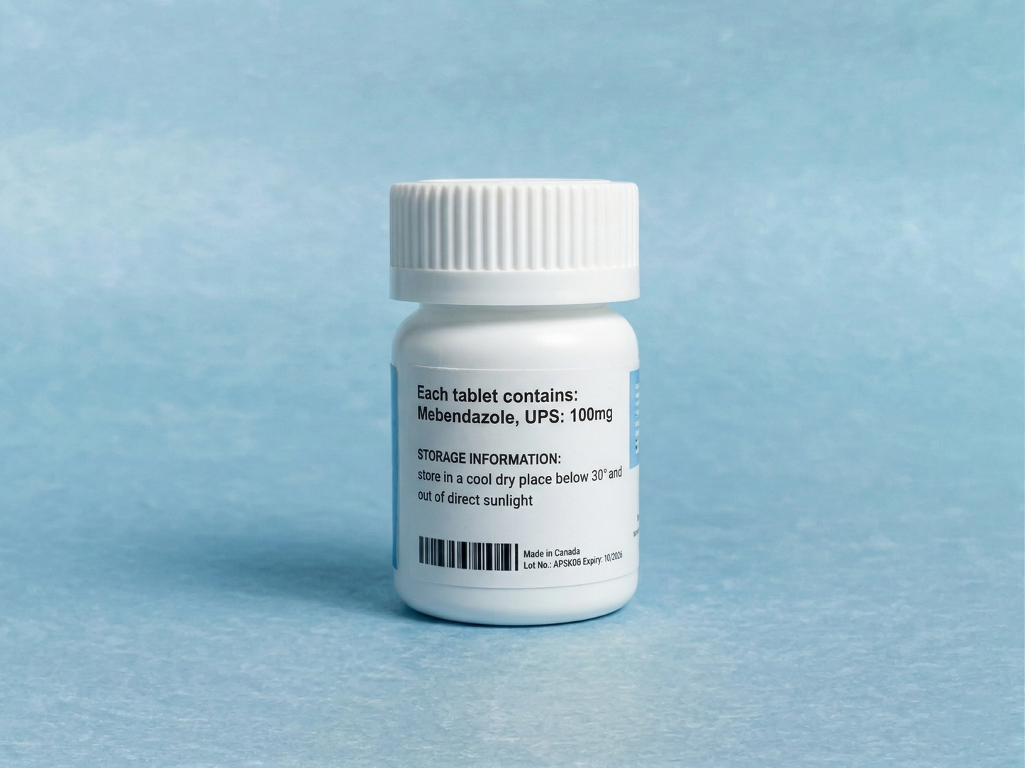 MENBEN™ Mebendazole USP 100mg Tablets 30 Tablets