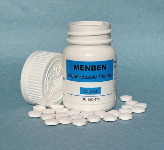 MENBEN™ Mebendazole USP 100mg Tablets 30 Tablets